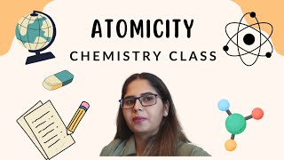 How to Calculate Atomicity ⚛️  How to Find out the numbers of Atoms in a molecule l Chemistry [upl. by Sowell243]