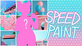 🍭turning moodboards into characters 7 speedpaint [upl. by Hayikat]