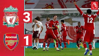 Highlights Liverpool 31 Arsenal  Jotas first goal seals the win [upl. by Hilde13]