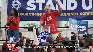 UAW president under federal investigation after misconduct complaints [upl. by Suiraj]