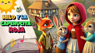 🦊👧🏼🦺 Cuento infantil Milo y La Caperucita Roja 🦺👧🏼🦊  Cuentos para Dormir  Cuentos en Español [upl. by Felt395]