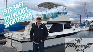 Tollycraft Sportfisher Introduction [upl. by Ennayram]