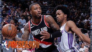 Portland Trail Blazers vs Sacramento Kings  Full Game Highlights  October 9 2022 NBA Preseason [upl. by Lilllie]