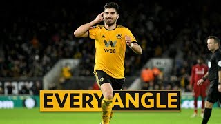 Neves v Liverpool  Every Angle [upl. by Lelith521]