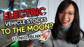 Chinese EV Stocks to Buy NIO LI XPEV BLNK stock trading recap [upl. by Anon]