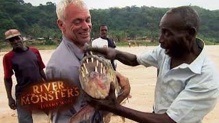 Catching A PRIZED Goliath Tigerfish  TIGERFISH  River Monsters [upl. by Carrnan]