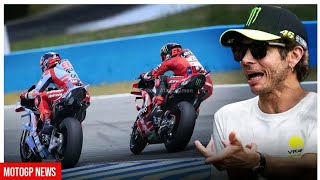 Valentino Rossi reveals the secret of Pecco Bagnaias success in beating Marc Marquez‼️ [upl. by Siol536]