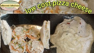 Low cost pizza cheese  by Silawat kitchen [upl. by Leirvag]