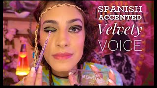 ASMR Makeup amp 1960s Haircut 🌺 Slow amp Gentle Spanish Accent 🌸 Soft Spoken to Whisper 😴 4K [upl. by Hctud897]