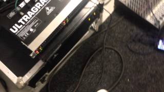 Behringer ep2500  4x subbas 500W  8ohm [upl. by Crane]