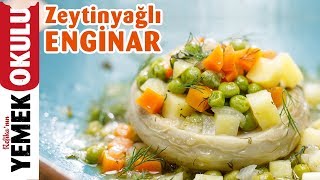 Zeytinyağlı Enginar Tarifi  Kalbi Olan Sebze Enginar [upl. by Ellebanna]