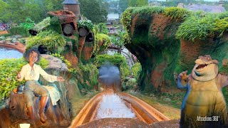 Tianas Bayou Adventure Ride  The Princess amp the Frog Themed Dark Water Ride  Disney Ride [upl. by Absalom753]