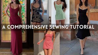 make the dress of YOUR DREAMS in one day SEWING TUTORIAL [upl. by Leumek]