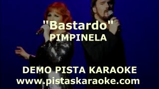 KARAOKE  Pimpinela  Bastardo  DEMO PISTA INSTRUMENTAL [upl. by Aba254]