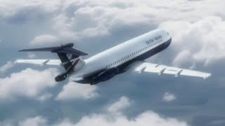 British Airways Flight 5390  Landing Animation [upl. by Yle663]