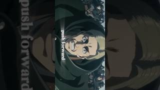 Erwin speech ❤‍🩹 erwin eren speech motivation shorts [upl. by Netta236]