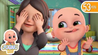 👦Peek a Boo 2 Zigaloo Dance Song and More Best Kids Songs And Nursery Rhymes Jugnu Kids  Joy Joy [upl. by Silin403]