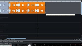 MAGIX Samplitude Music Studio 2016 – Editing tutorial INT [upl. by Illoh]