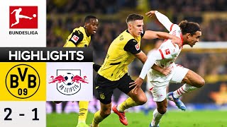 Borussia Dortmund vs RB Leipzig 21  All Goals amp Extended Highlights  Bundesliga 202425 [upl. by Nilsoj]