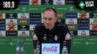 Vor Werder Bremen gegen den FC Bayern Die Highlights der Pressekonferenz in 1899 Sekunden [upl. by Inacana]