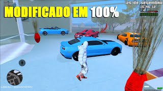 TOTALMENTE MODIFICADO NOVO SERVIDOR  GTA SAMP ANDROID E PC [upl. by Ennylhsa]