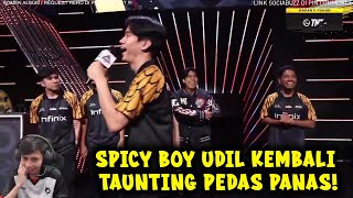 SPICY BOY UDIL KEMBALI TAUNTING PEDAS PANAS [upl. by Hairas]