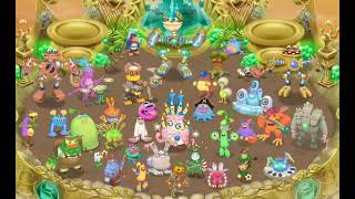 My Singing Monsters Gold Island Full Song Slowed mysingingmonsters [upl. by Derdle985]