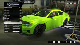 GTA V Ultimate Emperor Vectre Customization Lexus RC F  From Stock to Stunning [upl. by Sgninnej255]