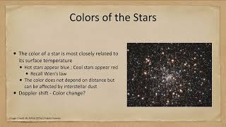 Lesson 17  Lecture 1  Brightness and Colors of Stars  OpenStax Astronomy 2023 [upl. by Berkman]