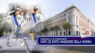 Cerimonia avvicendamento Capo di Stato Maggiore Marina [upl. by Clere700]