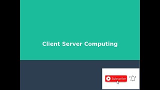 Client Server Computing  OS  Malayalam Tutorial [upl. by Zenobia]