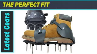 Lawn Aerator Shoes with Upgraded Strap Design The Best Tool for a Healthier Lawn [upl. by Wappes772]