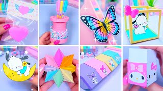 30 Easy paper craft ideas  Paper crafts DIY  School crafts  Paper tricks  Miniature crafts [upl. by Are]