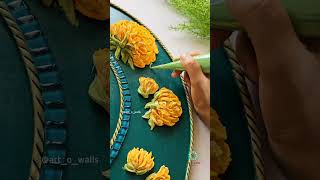 Sculpture Floral mirror 😍 Online class whatsapp 6382668709 shorts trending diwali diy diycrafts [upl. by Herson350]