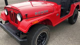 Mahindra ROXOR OBD Diagnostic Connector Location [upl. by Allehs]