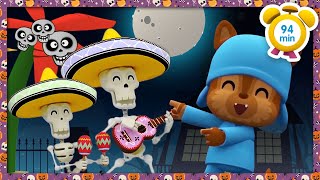 🎶 POCOYO in ENGLISH  Halloween Songs 🦇 94 min  Full Episodes  VIDEOS and CARTOONS for KIDS [upl. by Rae]