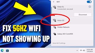 Why is my 24GHz WiFi not showing up [upl. by Marne]