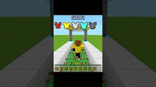 Minecraft berry vs all chest plate minecraft shorts [upl. by Surtemed82]