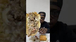 Jersey mikes cheesesteak food review foodie foodreview fypシ゚viral food fyp fypシ゚ fypyoutube [upl. by Wake]