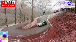 Rallye du Dévoluy 2022  ES1  préparation rallye MonteCarlo 2023 [upl. by Arodnap139]