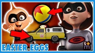 Incredibles 2 Easter Eggs REVEALED Pizza Planet Truck A113 amp More [upl. by Nhguav]