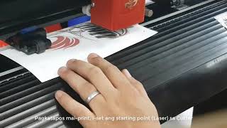 Cuyi MK630 Contour Cuttting using SignMaster Software [upl. by Tibbetts]