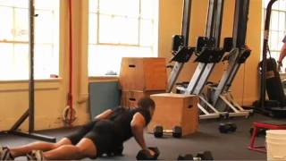 CrossFit  Xplore CrossFit Dumbbell and Burpee Workout [upl. by Cesar]