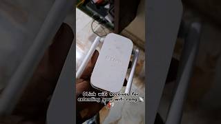 Dlink wifi receiver To extend you wifi range with Len port📡📢 trending tacnology [upl. by Rolanda]