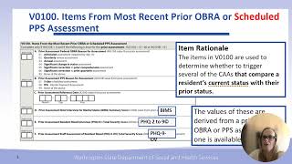 MDS30 Section V Care Area Assessment Summary CAAs [upl. by Binky]