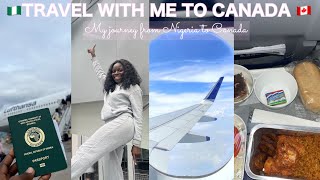 TRAVEL VLOG FINALLY MOVING FROM NIGERIALagos🇳🇬 TO CANADAHalifax🇨🇦LUFTHANSA AIRLINES✈️ [upl. by Lauralee]