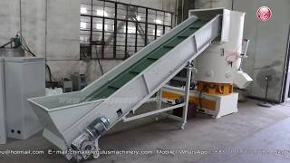 Plastic PP PE Film Agglomerator Machine [upl. by Veedis624]