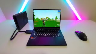 I Connected a RTX 4090 Into My Gaming Laptop For 1000 FPS [upl. by Ardra]