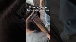 6D third generation hair extension machine [upl. by Analeh]