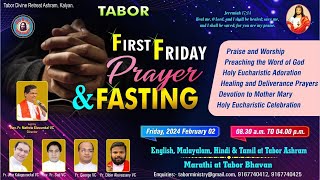 TABOR FIRST FRIDAY SERVICE WITH FASTING PRAYERS  TABOR ASHRAM KALYAN [upl. by Solitta]